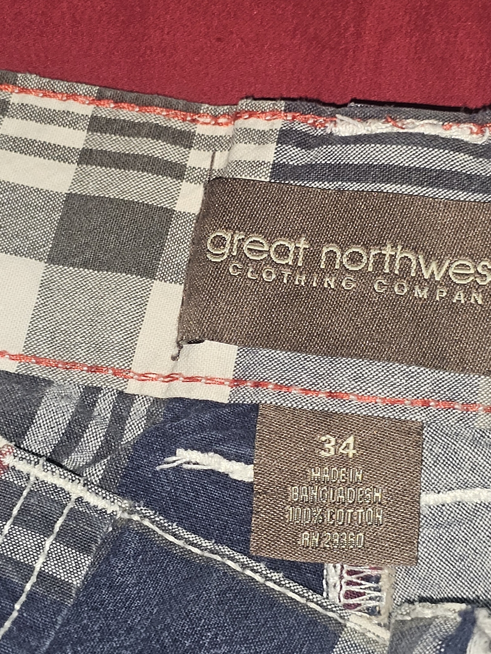 Great Northwest Clothing Company Men’s Blue Jeans - 34